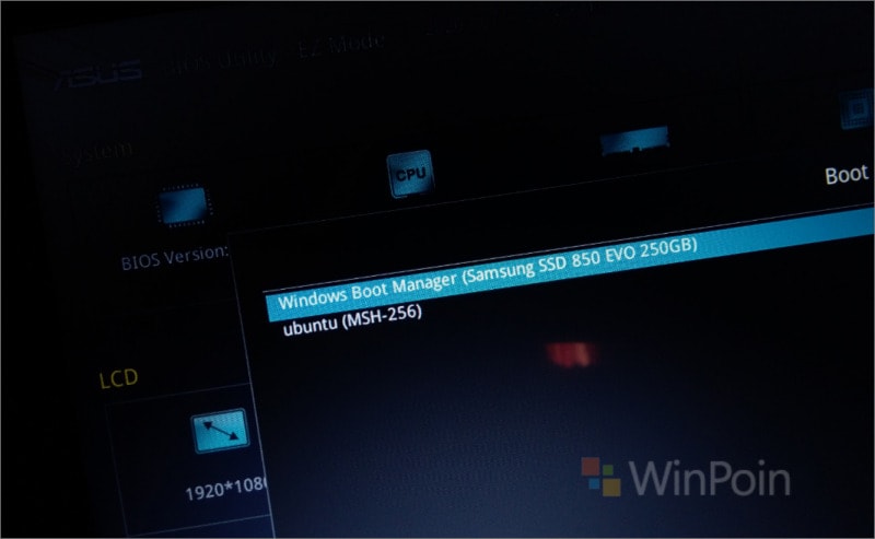 Cara Mount EFI Partitions di Windows 10